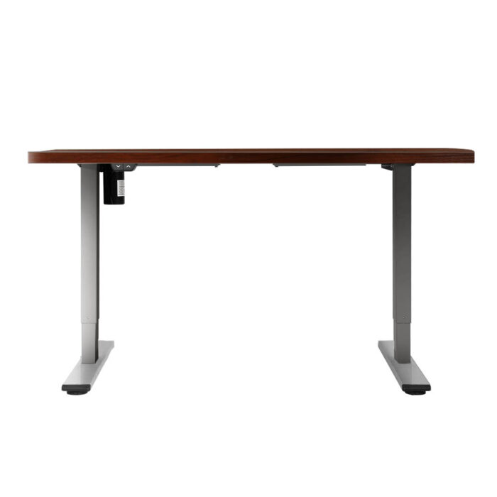Artiss Standing Desk Motorised 120CM Walnut - Image 4