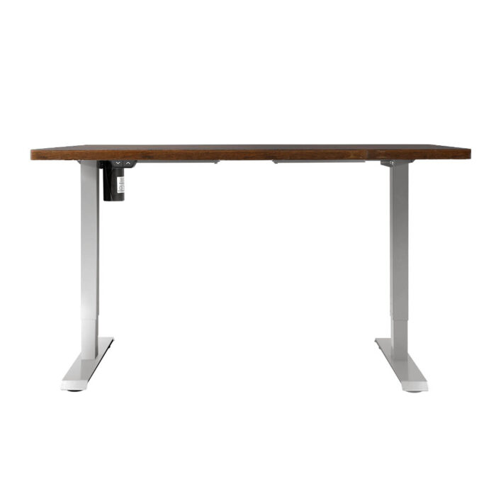 Artiss Standing Desk Motorised Sit Stand Desks Rustic Brown 140CM - Image 4