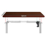 Artiss Standing Desk Motorised Sit Stand Desks Walnut 140CM - Image 3