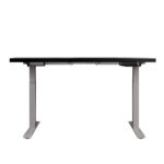 Artiss Standing Desk Adjustable Height Desk Dual Motor Electric Grey Frame Black Desk Top 120cm - Image 4