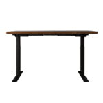 Artiss Motorised Adjustable Standing Desk Frame Rustic Brown 140CM - Image 4