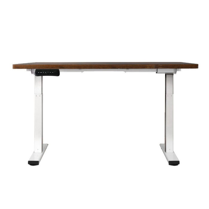 Artiss Standing Desk Motorised Dual Motor 120CM Rustic Brwon - Image 4