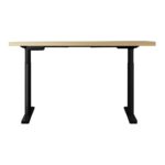 Artiss Standing Desk Motorised Electric Dual Motor White Oak 120CM - Image 4