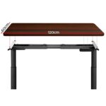 Artiss Standing Desk Motorised Electric Dual Motor Walnut 120CM - Image 3