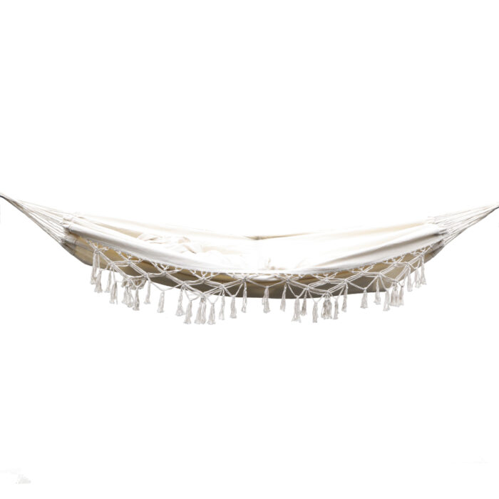 Gardeon Hammock Bed Rope Tassel Outdoor Hammocks Chair Camping - Image 3