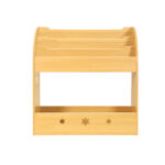 Keezi 3 Tiers Kids Bookshelf Magazine Shelf Organiser Bookcase Display - Image 3