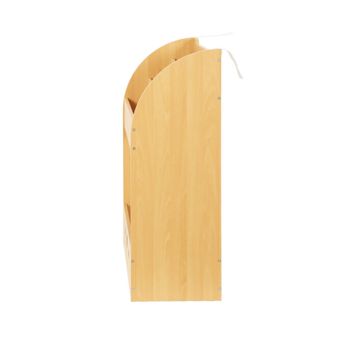 Keezi 3 Tiers Kids Bookshelf Magazine Shelf Organiser Bookcase Display - Image 4