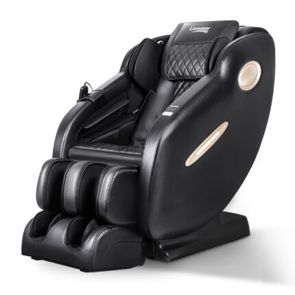 Livemor Ozeni Electric Massage Chair with Zero Gravity Technology (Black)