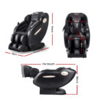 Livemor Ozeni Electric Massage Chair with Zero Gravity Technology (Black) - Image 2