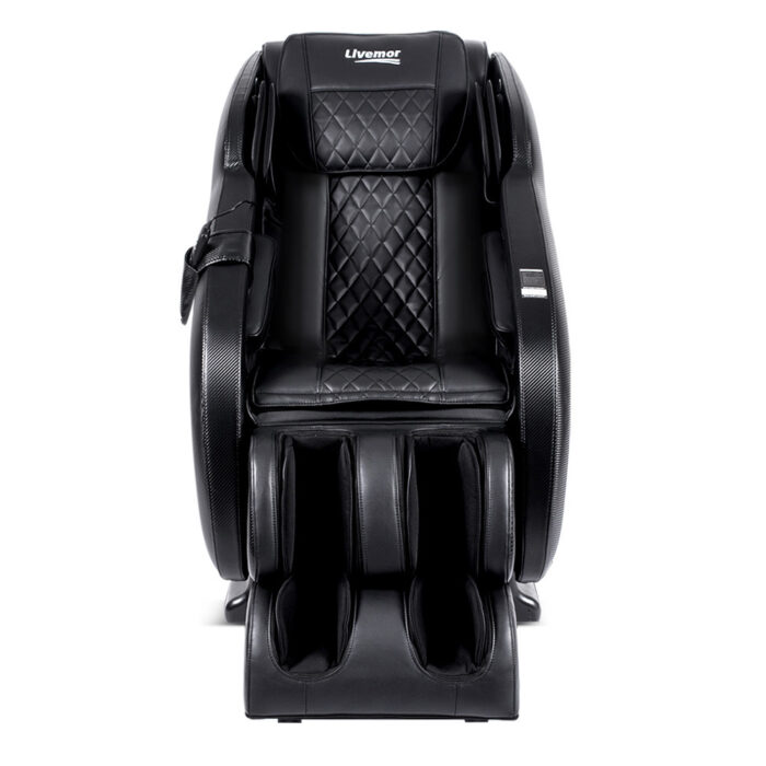 Livemor Ozeni Electric Massage Chair with Zero Gravity Technology (Black) - Image 3