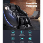 Livemor Ozeni Electric Massage Chair with Zero Gravity Technology (Black) - Image 4