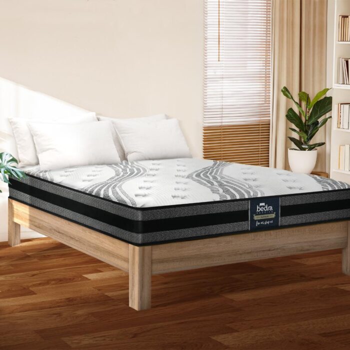 Bedra Single Mattress Breathable Bonnell Spring Foam 18cm - Image 6