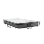Bedra King Single Mattress 4D Mesh Euro Top 22cm - Image 5