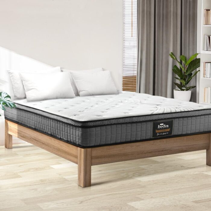 Bedra Queen Mattress 4D Mesh Fabric EuroTop 22cm - Image 6