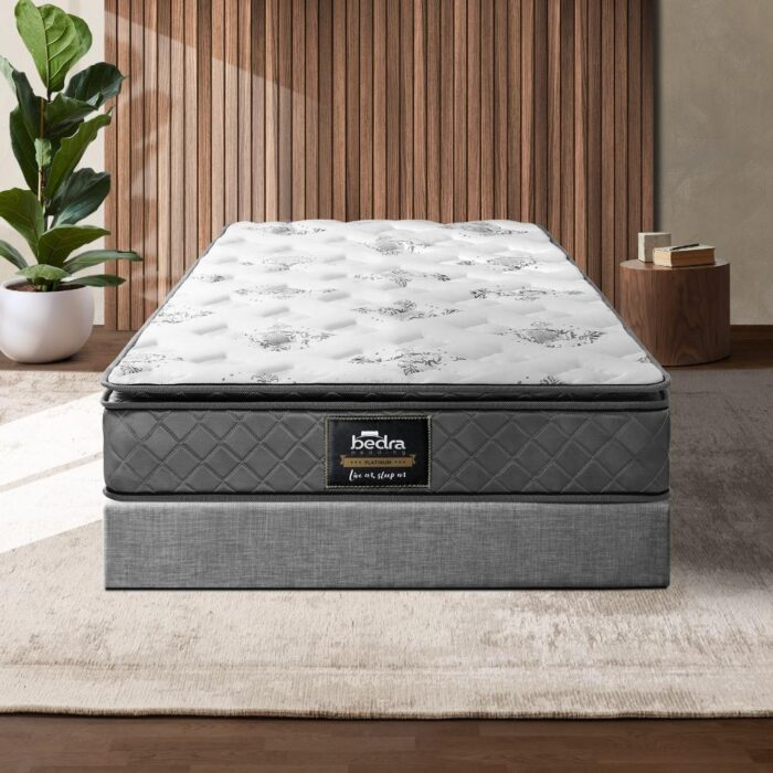 Bedra King Single Mattress Breathable Bonnell Spring Foam 21cm - Image 4