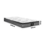 Bedra King Single Mattress Breathable Bonnell Spring Foam 21cm - Image 5