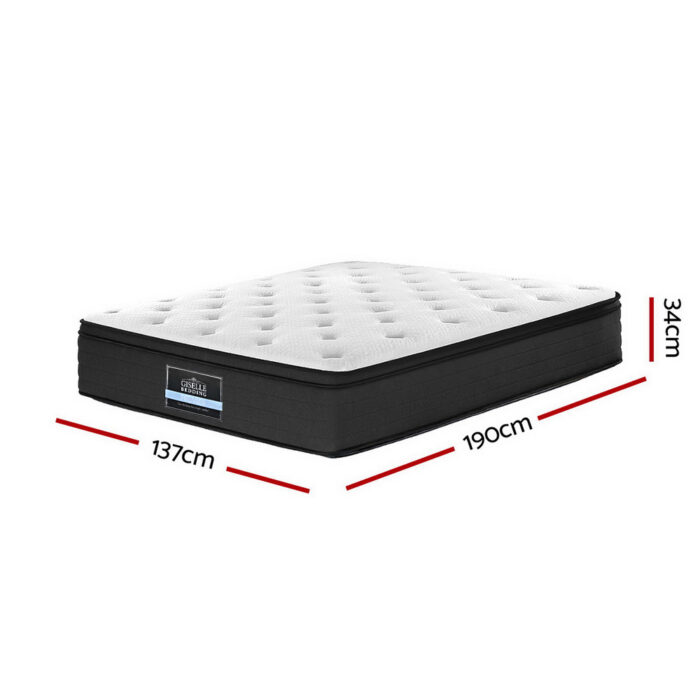 Giselle Bedding 34cm Mattress Euro Top Double - Image 2