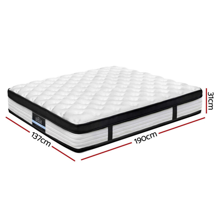 Giselle Bedding 31cm Mattress Euro Top Double - Image 2