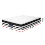 Giselle Bedding 27cm Mattress Euro Top Double - Image 2