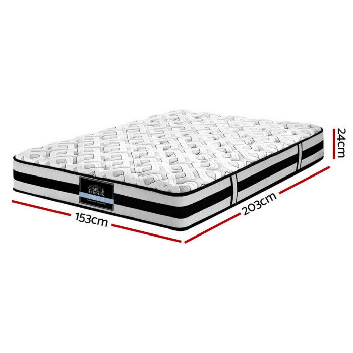 Giselle Bedding 24cm Mattress Super Firm Queen - Image 2