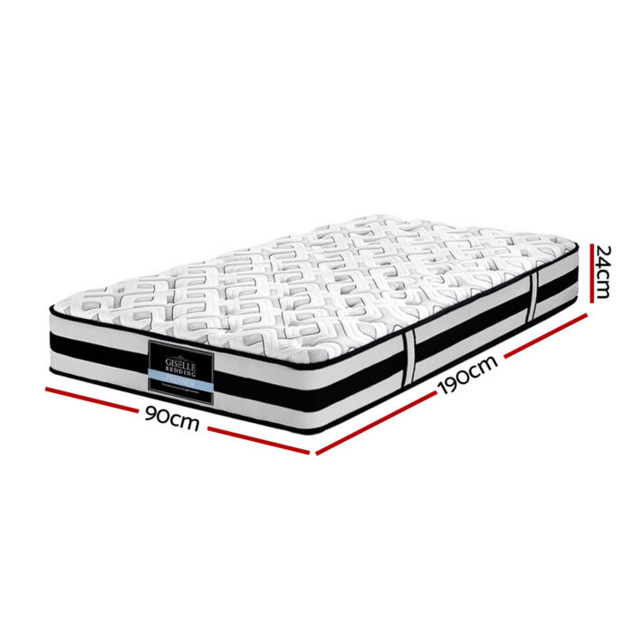 Giselle Bedding 24cm Mattress Super Firm Single - Image 2