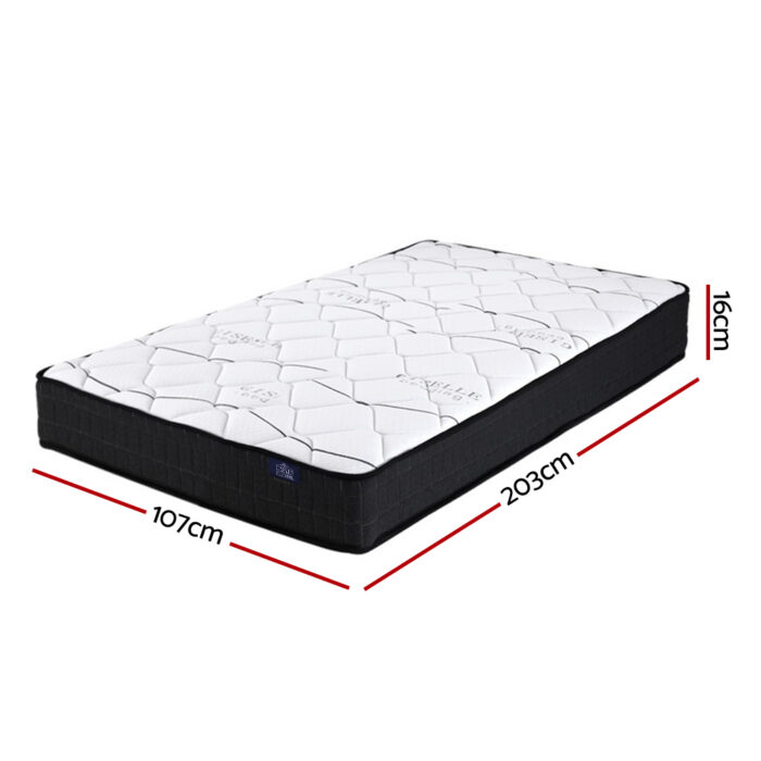 Giselle Bedding 16cm Mattress Medium Firm King Single - Image 2