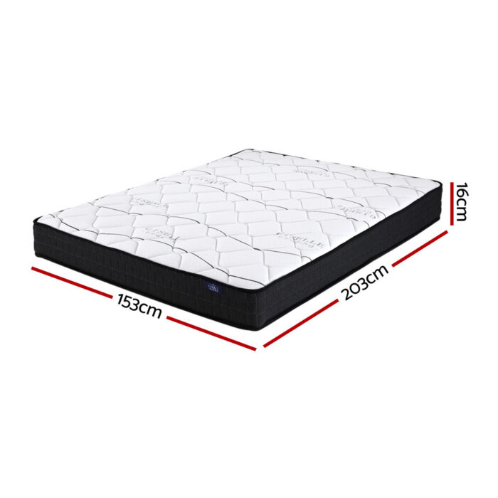 Giselle Bedding 16cm Mattress Medium Firm Queen - Image 2