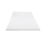 Giselle Bedding Memory Foam Mattress Topper Egg Crate 5cm Single - Image 3