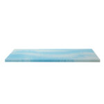 Giselle Bedding Memory Foam Mattress Topper Gel 5cm Queen - Image 4