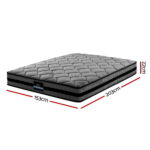 Giselle Bedding 22cm Mattress Medium Firm Queen - Image 2