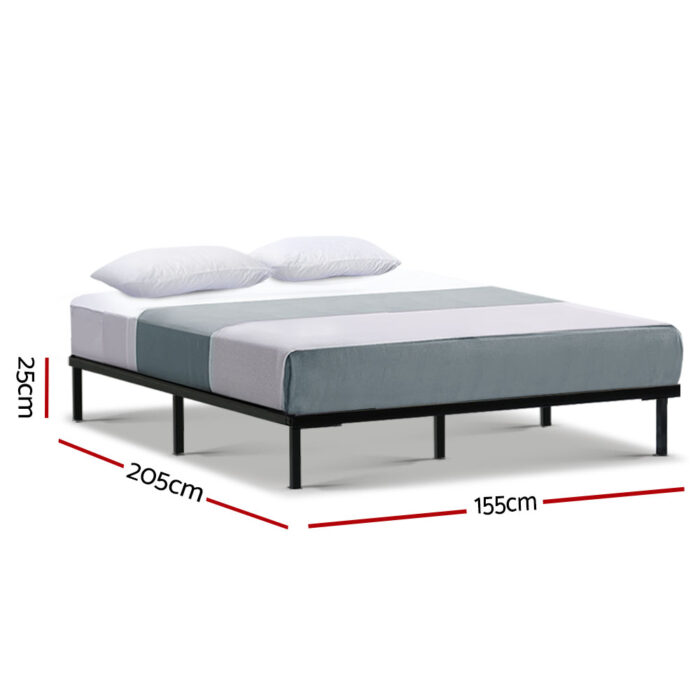 Artiss Bed Frame Queen Size Metal Frame TED - Image 2