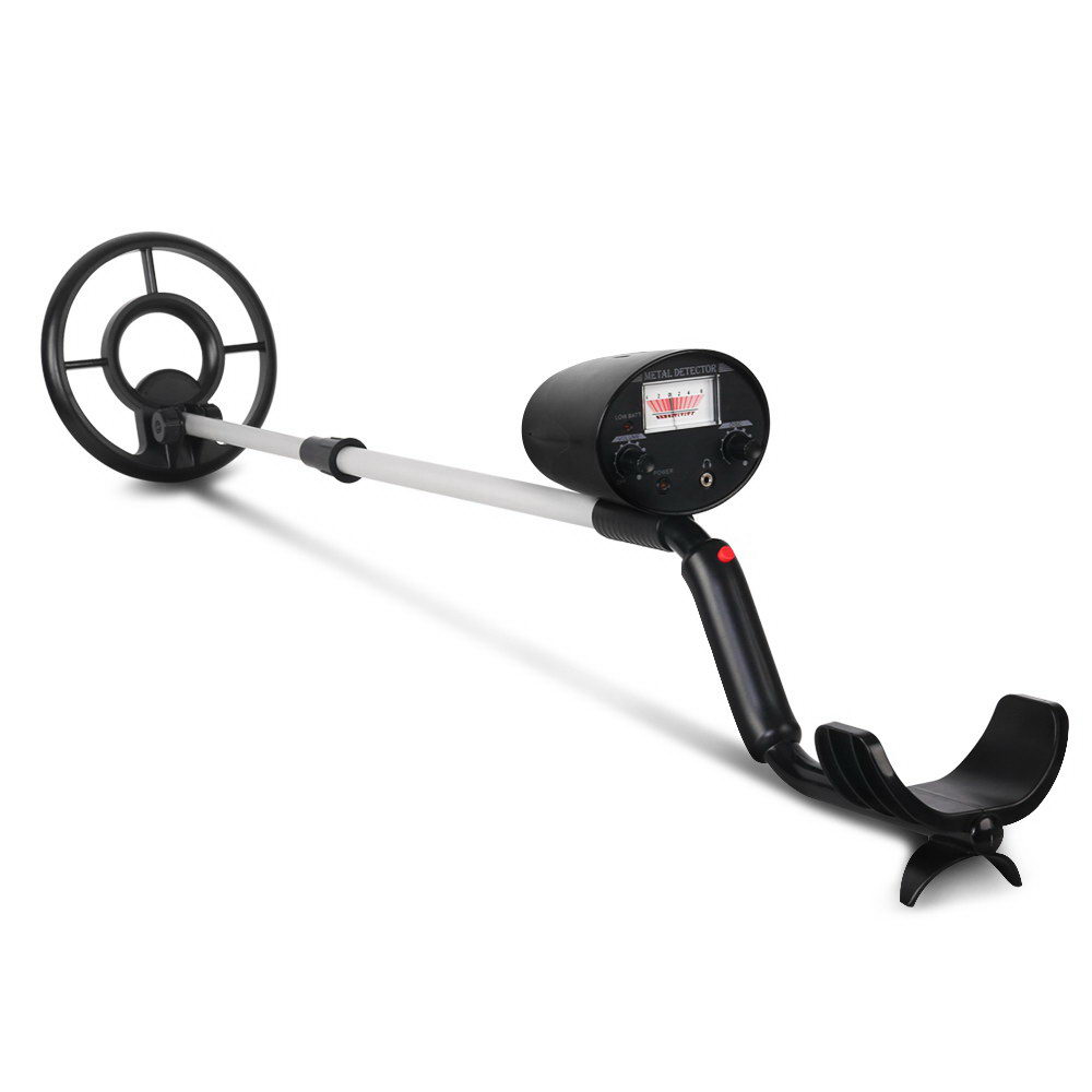 MDETECTOR-C-GC1066-00 Metal Detector 180MM Deep Sensitive Waterproof Treasure Hunter Gold Digger Black - Image 1