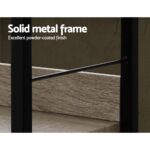 Artiss Bookshelf 5 Tiers - NOE Black and Oak - Image 3