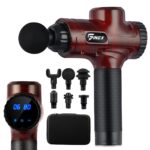 Finex 6 Heads LCD Massage Gun Percussion Vibration Muscle Therapy Deep Tissue