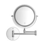 Embellir Extendable Makeup Mirror 10X Magnifying Double-Sided Bathroom Mirror - Image 3