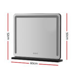 Embellir Makeup Mirror With Light Hollywood Vanity LED Tabletop Mirrors 50X60CM - Image 2