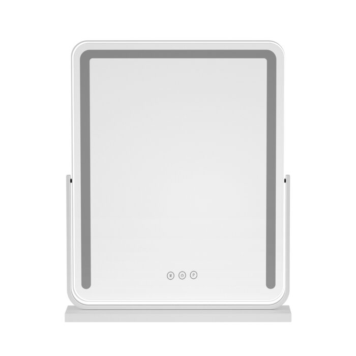Embellir Makeup Mirror with Lights Hollywood Vanity LED Mirrors White 40X50CM - Image 3