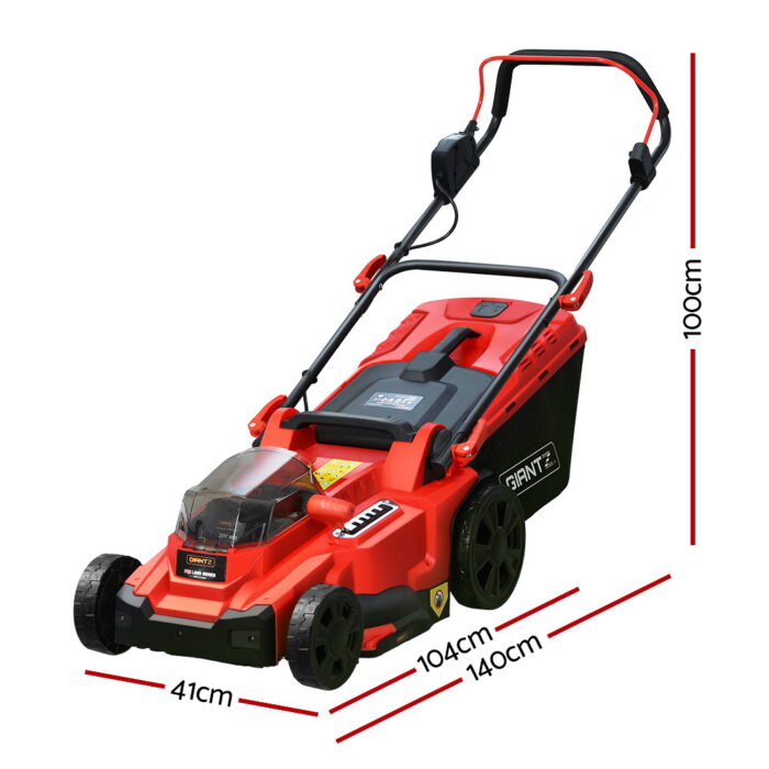 Giantz Lawn Mower Cordless 40V Battery Electric Lawnmower 37cm Width - Image 2
