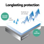 Giselle Bedding Mattress Protector King Single - Image 4
