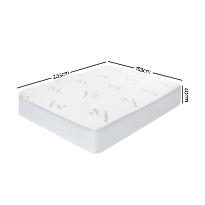 Giselle Bedding Mattress Protector Bamboo King - Image 2