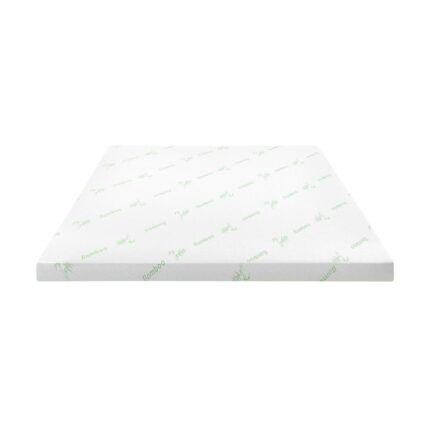 Bedra Memory Foam Mattress Topper Bed Cool Gel Bamboo Cover Underlay Queen 10CM