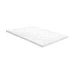 Bedra Memory Foam Mattress Topper Bed Cool Gel Bamboo Cover Underlay Queen 8CM - Image 2