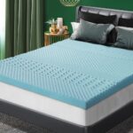Bedra Memory Foam Mattress Topper Cool Gel Bed Bamboo Cover 7-Zone 5CM Double - Image 2