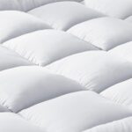 Bedra Pillowtop Mattress Topper Bamboo Fibre Protector Mat Cover 1000GSM Single - Image 4