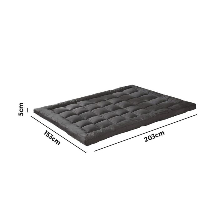 Bedra Mattress Protector Queen Bamboo Charcoal Pillowtop Topper Underlay Cover - Image 6