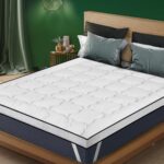 Bedra Mattress Topper Microfibre Luxury Pillowtop Protector Pad Cover Double - Image 2