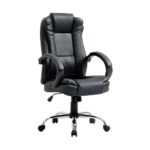 Oikiture Office Chair Executive Gaming Computer Chairs Seating Racing Seat PU - Image 6