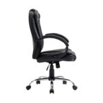 Oikiture Office Chair Executive Gaming Computer Chairs Seating Racing Seat PU - Image 3