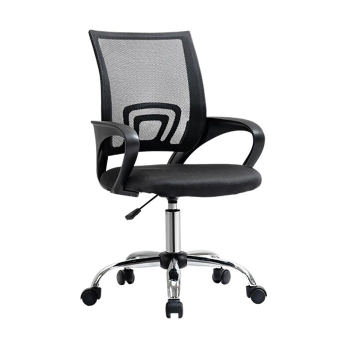 Oikiture Office Gaming  Chair Computer Mesh Chairs Executive Foam Seat Black - Image 6
