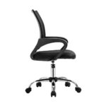 Oikiture Office Gaming  Chair Computer Mesh Chairs Executive Foam Seat Black - Image 4